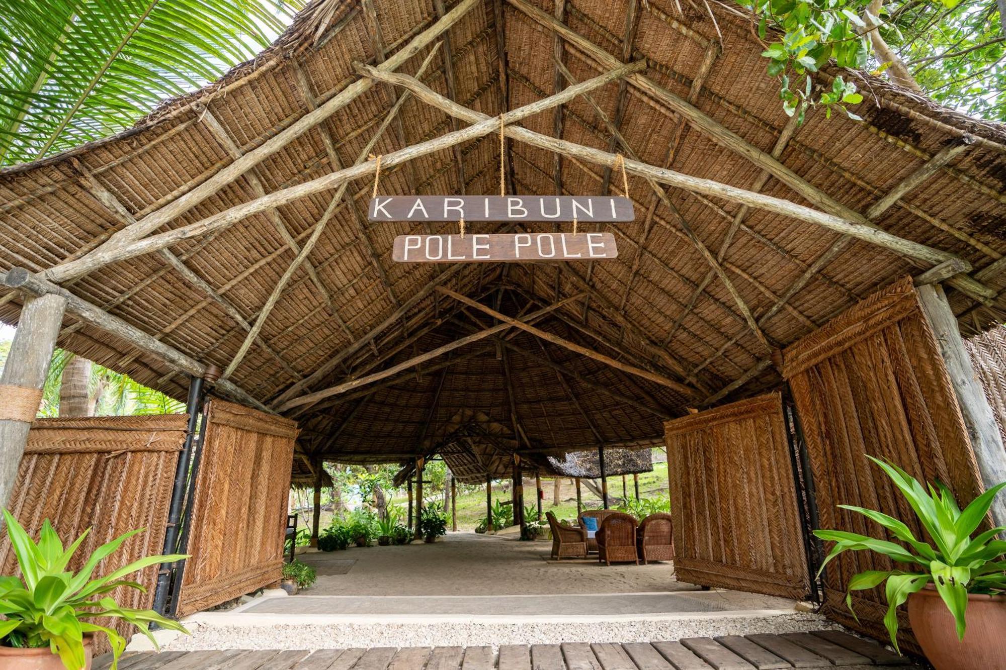 Pole Pole Bungalows Utende ภายนอก รูปภาพ
